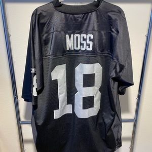 Randy Moss Oakland Raiders Stitched Reebok Jersey
size: XL